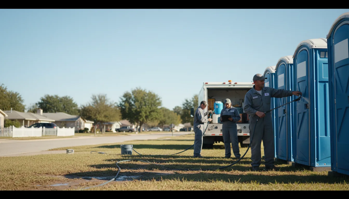 Long-Term Portable Toilet Rental in Harrisburg, AR near me